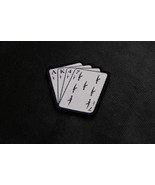 AK47 Playing Cards Morale Patch White On Black AK Kalashnikov AK74 7.62 ... - €6,14 EUR