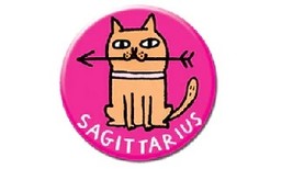 Cat Zodiac Refrigerator Magnet 07 - Sagittarius - $7.99