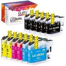 Lc203 Lc201 Lc203Xl Ink Cartridges Compatible For Brother Lc203 Ink Cart... - $62.99