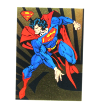 1993 Skybox DC Comics Return of Superman Gold Foil Card Superman In Acti... - £7.77 GBP