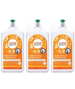Clean Roots Baby Bottle &amp; Dish Soap Plant-Based, Scent-Free, 16.9 Oz (Pa... - $441.72 MXN