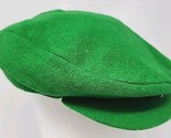 Vtg Irish Tweed Flat Cap 100% Pure Wool Sz M Driving Hat Green Made Irel... - $59.99
