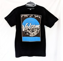 Volcom Black With Graphics T-Shirt Size Small - £14.89 GBP