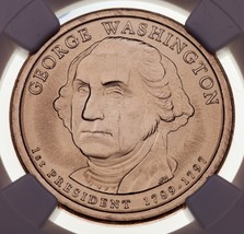 2007 George Washington que Falta Edge Letras Graduado Por NGC Como MS-65 Error - $74.24