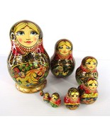 Matryoshka Nesting Dolls 6.6&quot; 8 Pc., Tsar Saltan Fire Fairytale Set Russ... - £138.39 GBP