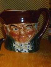 Vintage Marutomoware Face Mug / Toby Jug Old Charley 3 1/4&quot; - £10.91 GBP