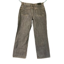 Tony Hawk Boys Size 10 Husky Black Denim Jeans Dark  Whiskering 5 pocket... - $13.85