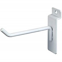 100 New Slatwall Hooks Bundle 6&quot; &amp; 8&quot; -50 Each- White - $59.91
