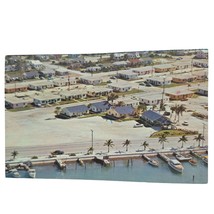 Postcard Royal Palms Motel And Apartments Aerial View Florida Chrome Unposted - $6.92