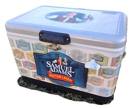 Samuel Adams Boston Lager Beer Patriot Coleman 6150 Steel Belted Cooler Rare - £131.41 GBP