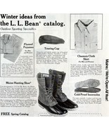 L.L. Bean Winter Clothing 1979 Advertisement Freeport Maine Vintage DWKK5 - £19.65 GBP
