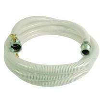 Zoro Select 45Du42 1-1/4&quot; Id X 20 Ft Pvc Water Suction Hose 90 Psi Clear/Wt - £92.02 GBP