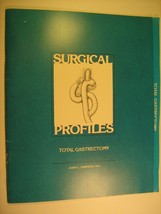 Paperback Surgical Profiles Total Gastrectomy 1985 John L. Sawyers M.D. [Y80c] - £17.84 GBP