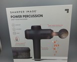 Sharper Image Power Percussion Deep Tissue Massager with 5 Attachments! ... - £30.95 GBP