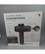 Sharper Image Power Percussion Deep Tissue Massager with 5 Attachments! ... - £30.38 GBP