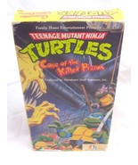 TEENAGE MUTANT NINJA TURTLES Case of the Killer Pizzas VHS VIDEO Cartoon... - $14.85