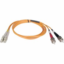 Tripp Lite Duplex Multimode 62.5/125 Fiber Patch Cable (LC/ST), 2M (6-ft... - $18.15