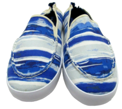 Tommy Bahama Womens Shoes Sz 11 Elina Loafer Cobalt Haze Print Slip On S... - $24.29