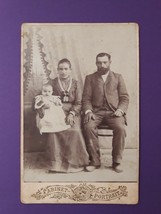 Imágenes fotográficas antiguas originales Esposo ruso Esposa Hijo 1904... - £28.34 GBP