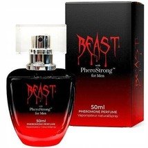 PheroStrong Beast Brave Men&#39;s Pheromones Perfume Seductive Spray Attract Women - £44.47 GBP