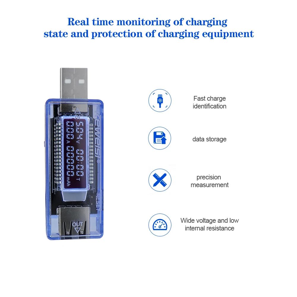 Battery Test USB Current Voltage Capacity Tester Volt Current Voltage Doctor Cha - £134.01 GBP