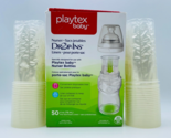 Playtex Baby Nurser Drop-Ins Liners For 4 oz Nurser Bottles 50 Ct - OPEN... - £11.21 GBP