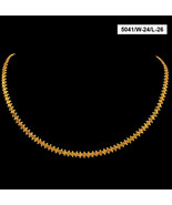 22 Kt Real Solid Yellow Gold Necklace Curb Iced Out New Chain 50 Grams 2... - £3,347.78 GBP