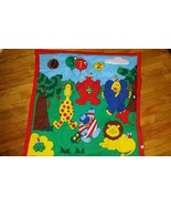 Activity PlayMat Jungle Safari Play Mat Rug Tummy Sitting NWOT infants t... - $221.45 MXN