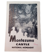 1947 Montezuma Castle Monument National Park Service Brochure Map Arizona - $32.15 CAD
