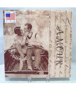 Amour Vintage Valentine Decorative Artisan Tile (#1779) - $570.20 MXN