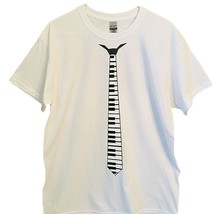 Keyboard Piano Music Necktie T Shirt Unisex Standard Large NEW NWOT - $14.03