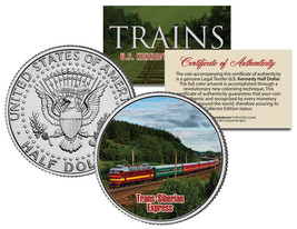 TRANS-SIBERIAN EXPRESS * Famous Trains * JFK Half Dollar Colorized U.S. ... - $12.95