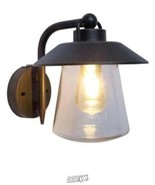 Home Decorators Collection-1-Light Rust Outdoor Wall Lantern Sconce, Pho... - £29.80 GBP