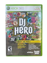 DJ Hero Start The Party(Microsoft Xbox 360, 2009) Complete Tested Free Shipping - £10.77 GBP
