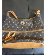 Beverly Hills Polo Club Purse Crossbody With Adjustable Strap Black &amp; Brown - €29,82 EUR