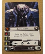 Star Wars Miniatures X-Wing Pilot Promo Darth Vader Imperial Rare - €15,25 EUR