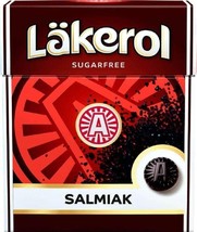 Läkerol Salmiak 25g, 24-Pack - Swedish Sugar Free Licorice Pastilles - $69.29