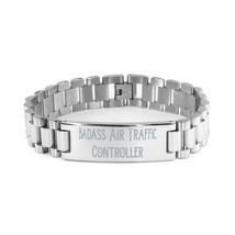 Sarcastic Air Traffic Controller Ladder Bracelet, Badass Air Traffic Con... - £24.53 GBP