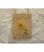 Handcrafted Gift bag with Paper Quilled Sunflower  - £8.59 GBP