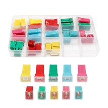 30Pcs Long And Short Foot Car Square Fuse Combination Car Fuses Fuses As... - £19.67 GBP