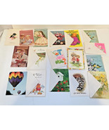 Vintage 18 greeting card lot get well cards unused  paper craft supplies - €17,02 EUR