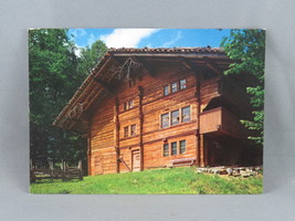 Vintage Postcard - Swiss Open Air Museum Bergne Huose of Adelboden - R Wurgler - £11.80 GBP