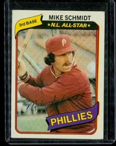 Vintage 1980 Topps Nl ALL-STAR Baseball Trading Card #270 Mike Schmidt Phillies - £7.42 GBP