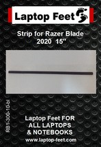 Laptop rubber strip for Razer Blade 15&quot; 2020 (black) compatible (1 pc se... - $14.00