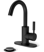 Phiestina We08E-Mb Single-Handle High-Arc Stainless Steel Faucet For Pre... - $950.67 MXN