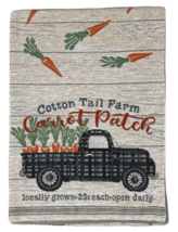 Cotton Tail Farms Carrot Patch Tapestry Autumn Fall Table Runner 72&quot; x 13&quot; - £19.02 GBP