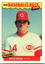 1986 Fleer Baseball's Best Sluggers vs. Pitchers - Pete Rose #29 - $1.79