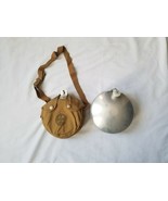 Vintage Boy Scouts America Be Prepared Mess Kit Carrying Bag+ water canteen - £35.61 GBP