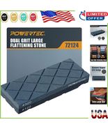 Professional Diamond Grooved Flattening Stone - 8&quot;x3&quot; for Optimal Sharpe... - $61.53 CAD