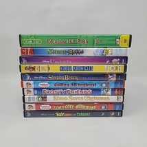 Children&#39;s DVD Lot Movies Shows Sesame Street Disney Thomas &amp; Friends Shrek Etc - £23.45 GBP
